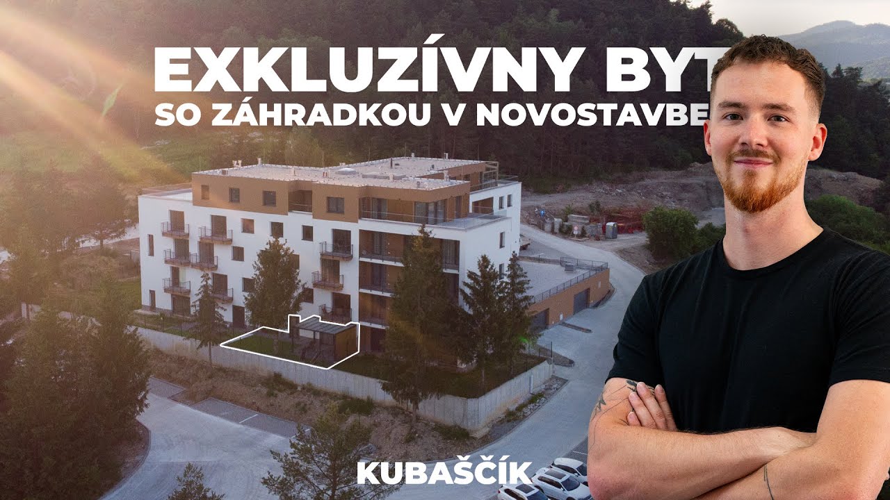 3-izbový exkluzívny byt so záhradkou v novostavbe - Považská Bystrica