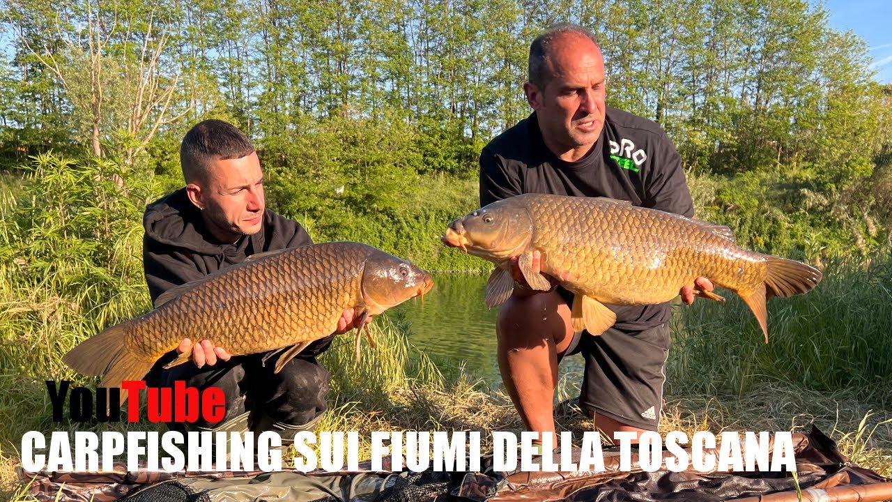 Carpfishing sui fiumi della Toscana