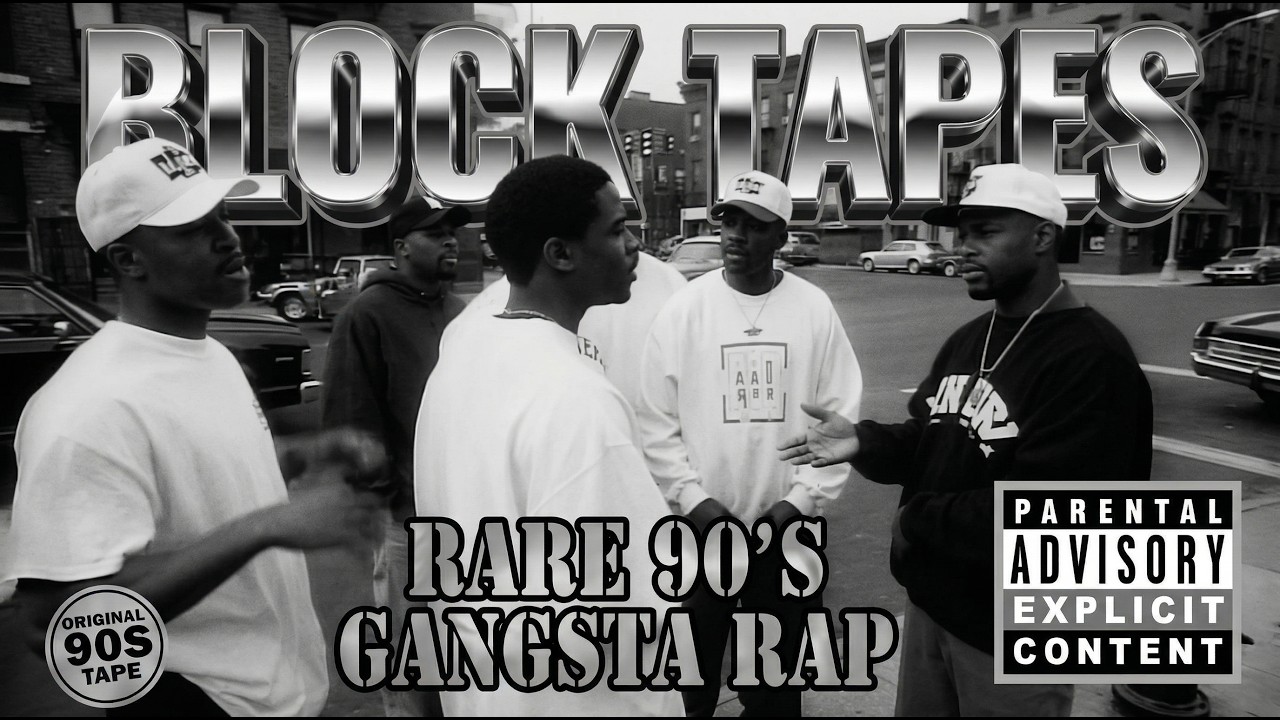 BLOCK TAPES — 49 minutes. Pure 90s gangsta rap.