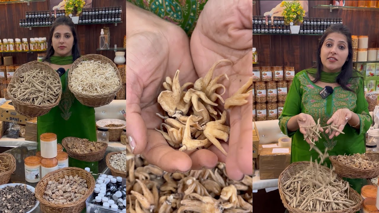 Most Unique आयुर्वेदिक जड़ी-बूटियाँ  😱😱 | Dry Fruit Heaven in Karnal 😍😍