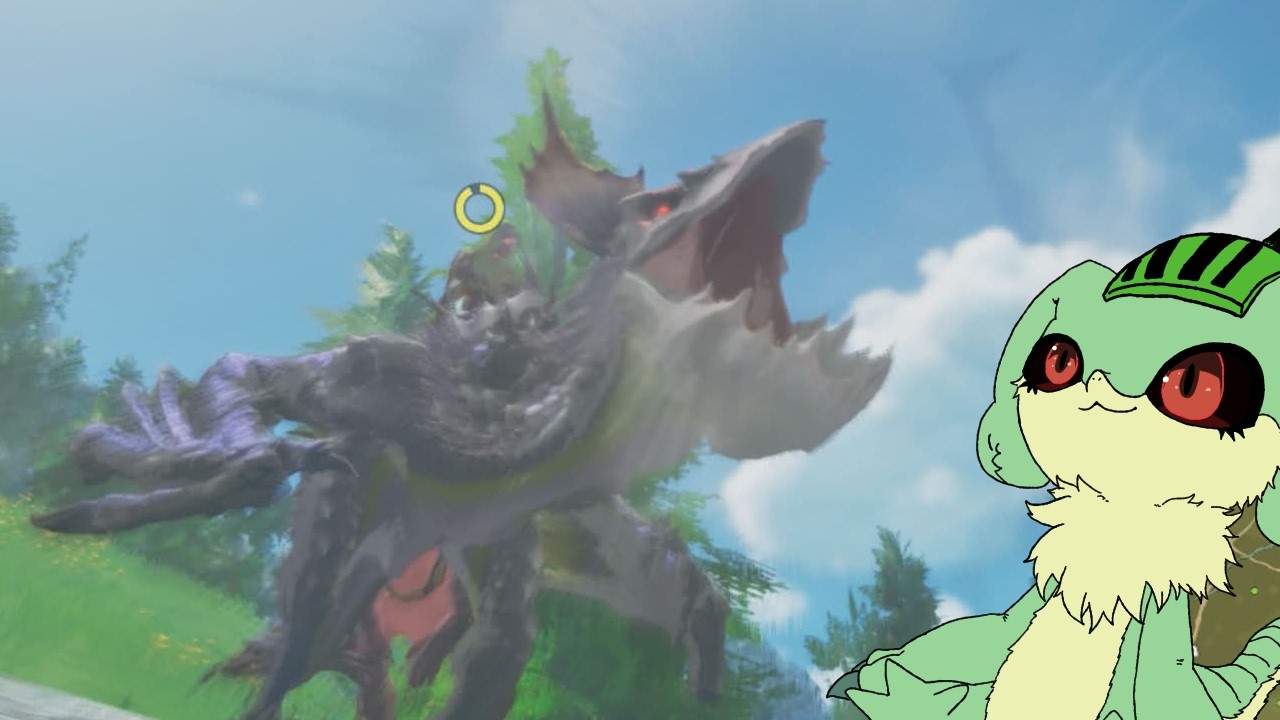 『モンスターハンターストーリーズ3』最強ガルルガであばれるぞ『ケモトカゲ』