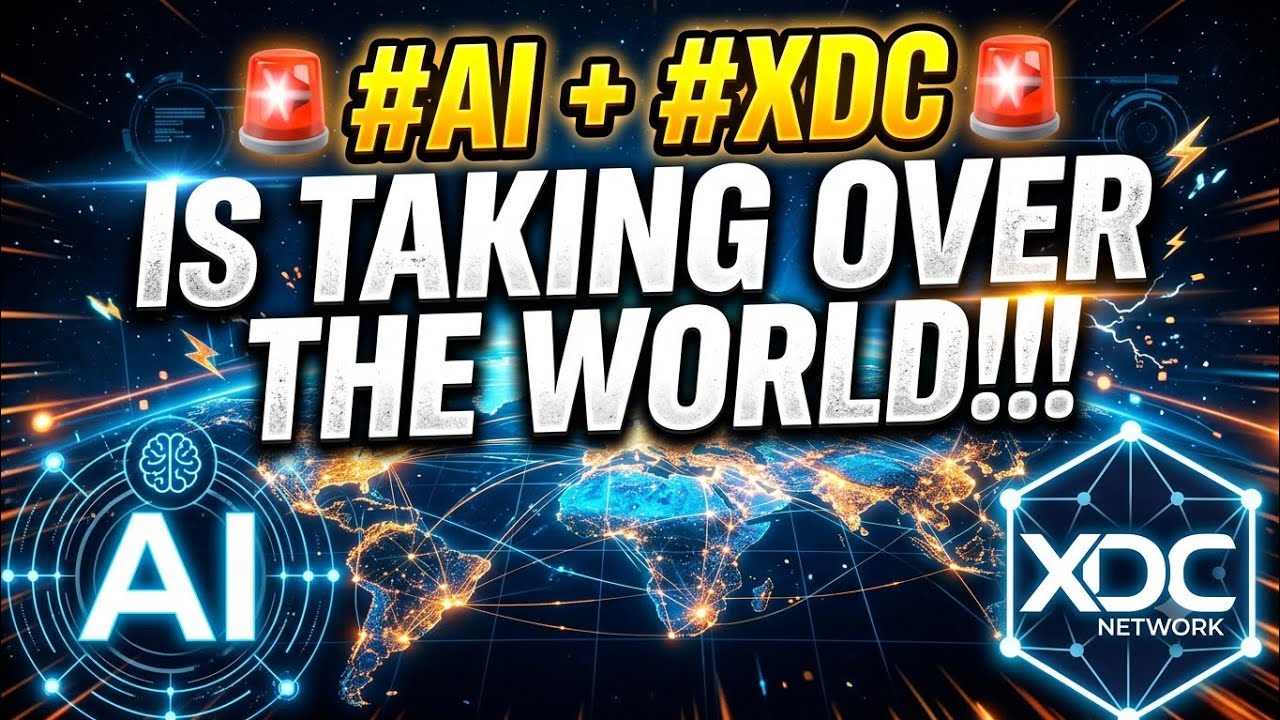 🚨#ИИ + #XDC ЗАХВАТЫВАЮТ МИР!!!🚨