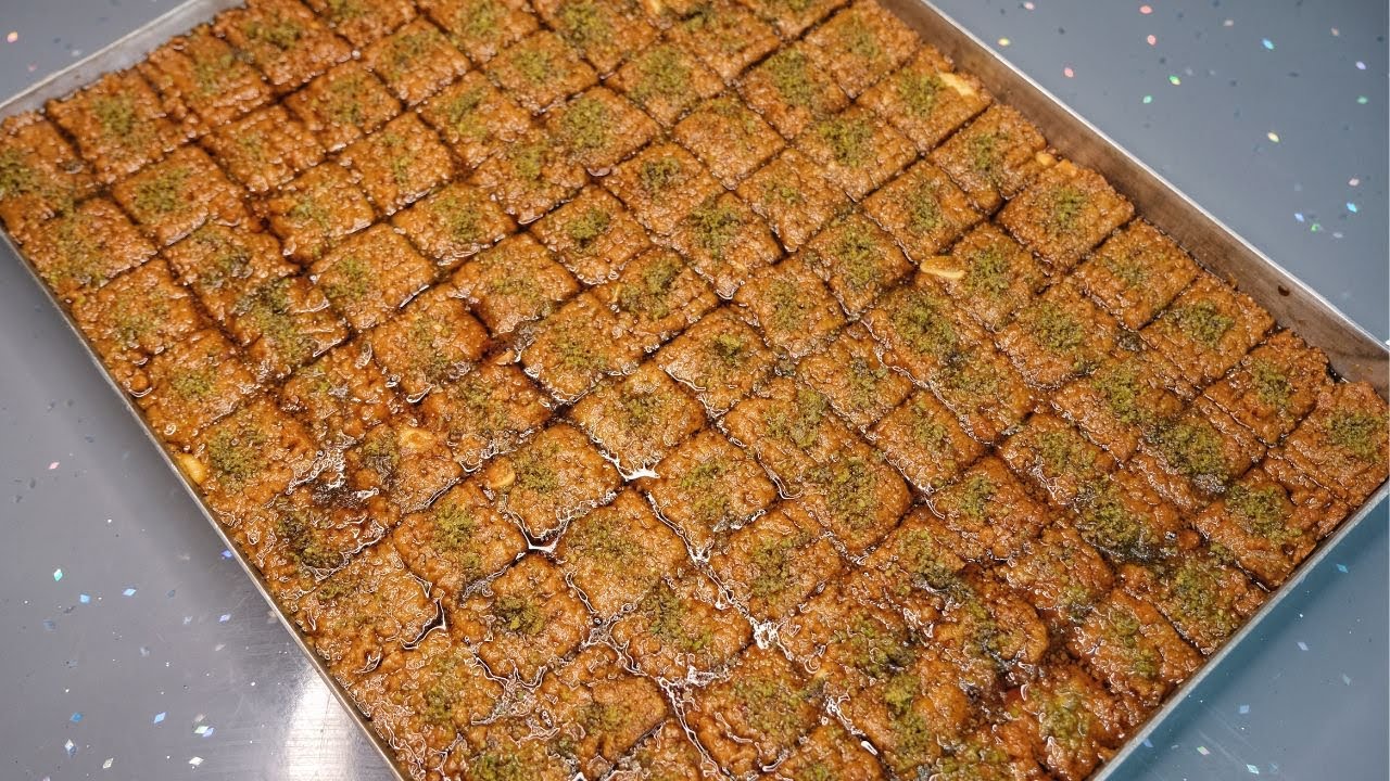 Hem çok kolay✅ hem Baklavadan lezzetli‼️ Nefis Nevzine Tatlısı Tarifi 🤤