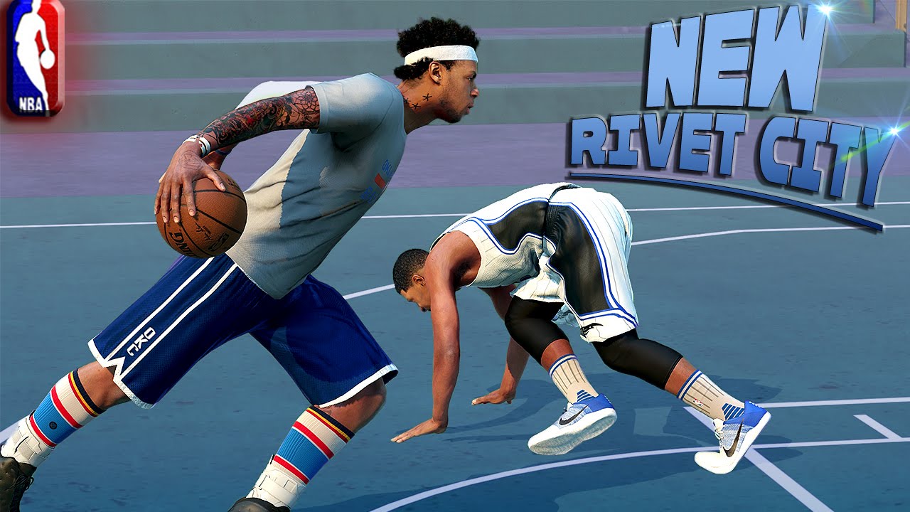 SNAPPING ANKLES in the NEW RIVET CITY PARK - NBA2K16 MyPark R2L
