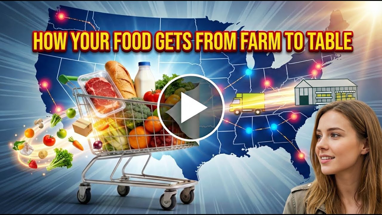 How Your Food Gets From Farm to Table