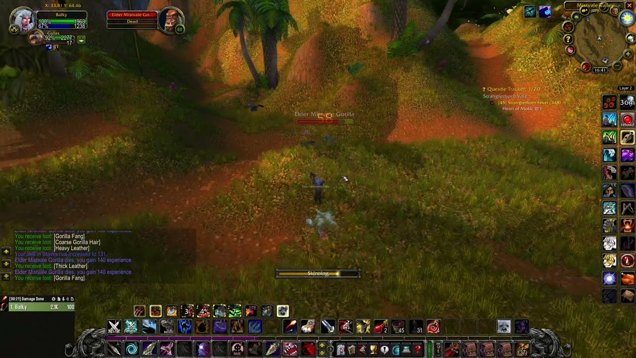 Stranglethorn Fever (WOW classic quest)