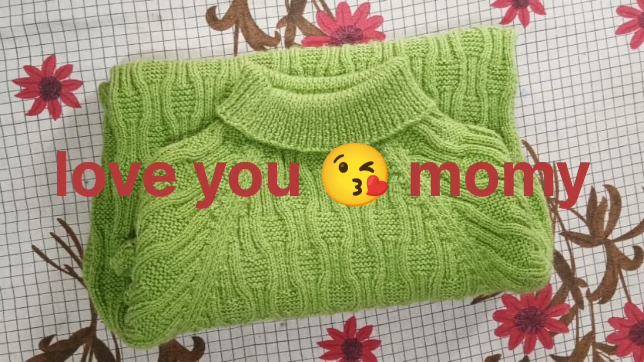 Sweater making for me❤️ #sheismultytalented #warmlove #❤️kapyar