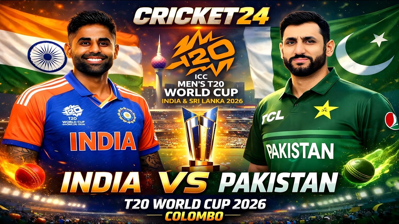 🔴INDIA VS PAKISTAN 🤯😱|T20 WC 2026|Cricket 24 Telugu LIVE | @MohanPlays10 S33 #t20worldcup #indvspak