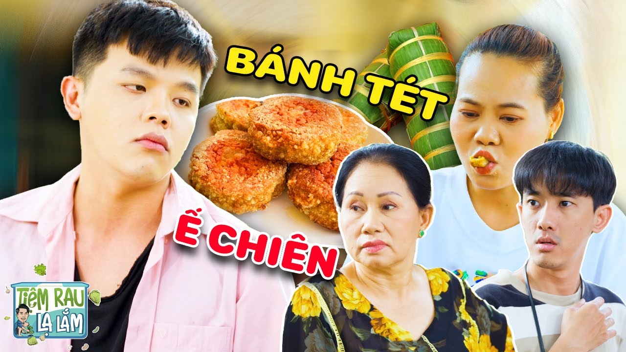 Chiêu Đãi Cả Xóm BÁNH TÉT CHIÊN, Liền Bị NGHI NGỜ Dùng Đồ Thừa | Tloo Tiệm Rau Lạ Lắm #trll