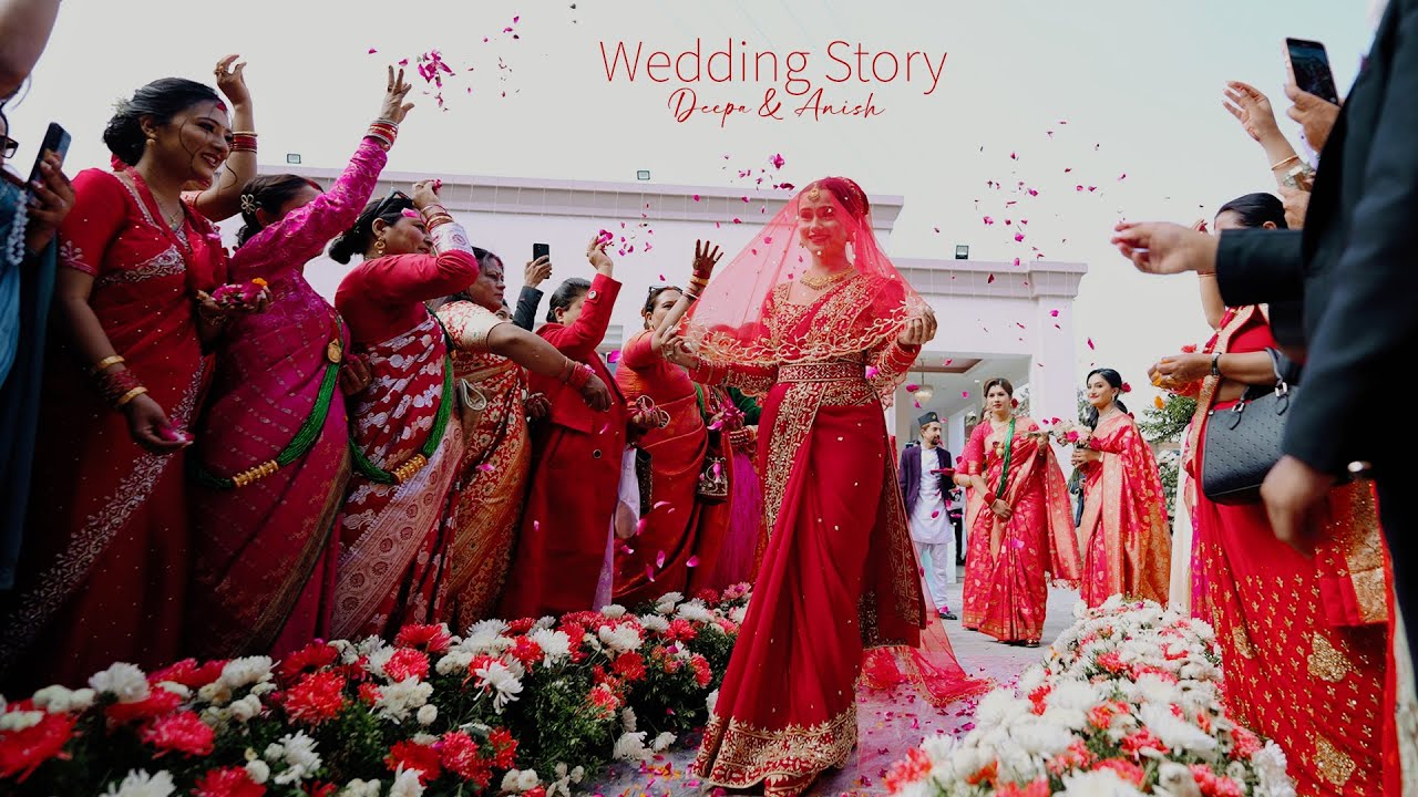 THE CINEMATIC WEDDING STORY 4K|| DEEPA  & ANISH || KS PHOTOGRAPHY STATION