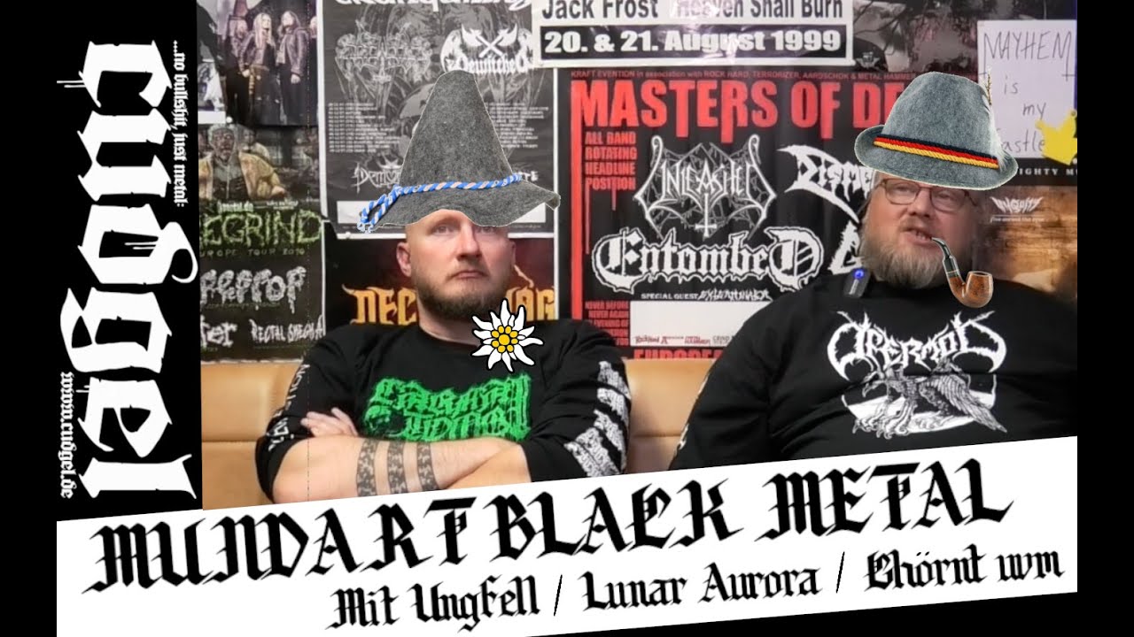 Mundart Black Metal - mit Lunar Aurora, Ungfell, Ghörnt uvm