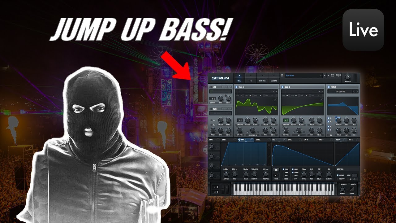 HOW TO AGGRESSIVE JUMP UP BASS IN SERUM (Nick The Lot, Jaybee, Herbz + More)
