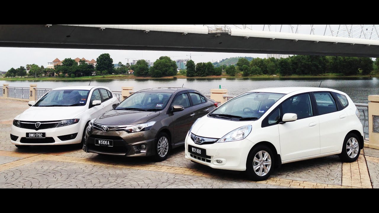 DRIVEN #1: Toyota Vios vs Proton Suprima S vs Honda Jazz Hybrid
