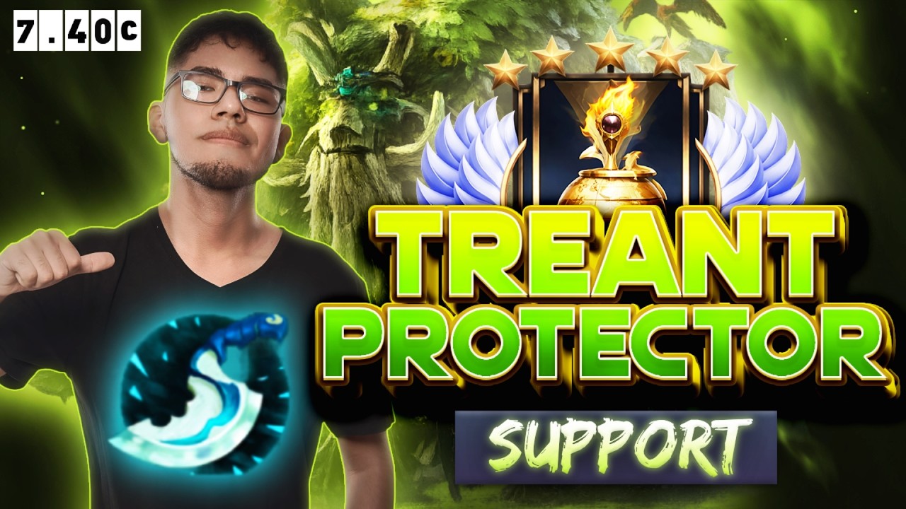 ¡EL MEJOR SUPPORT DE ESTE META! 🌲 ¡DOMINIO DE LÍNEAS, TEAMFIGHTS Y MAPA GRACIAS AL TREANT PROTECTOR!