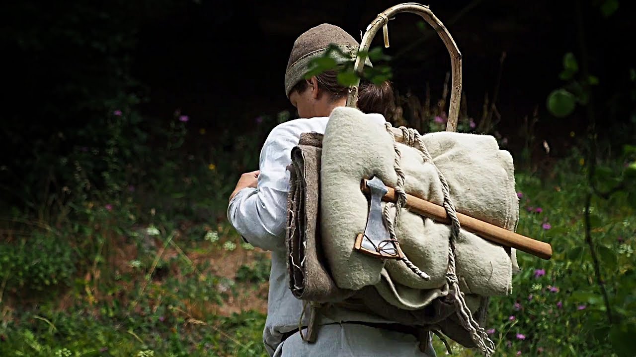 How to make a wooden frame pack - Viking age