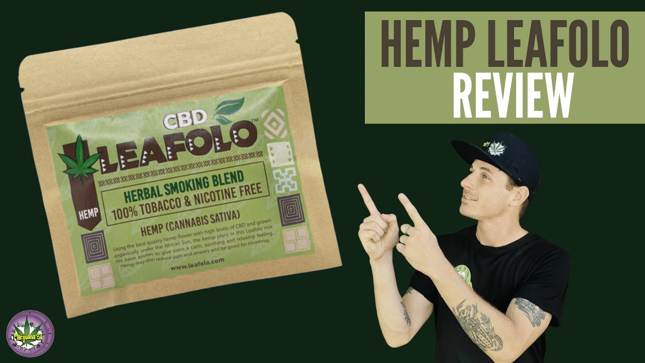 Legal CBD flower in South Africa - Leafolo Hemp Blend