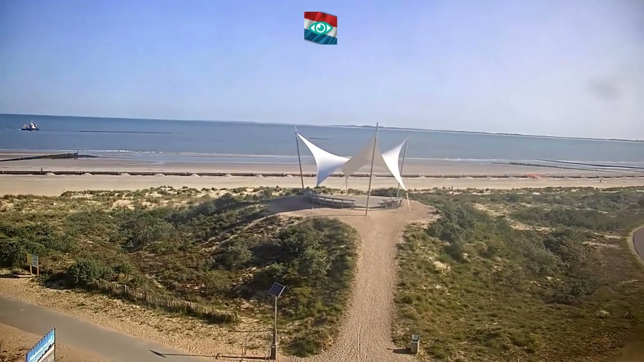Rondje Groede per webcam.