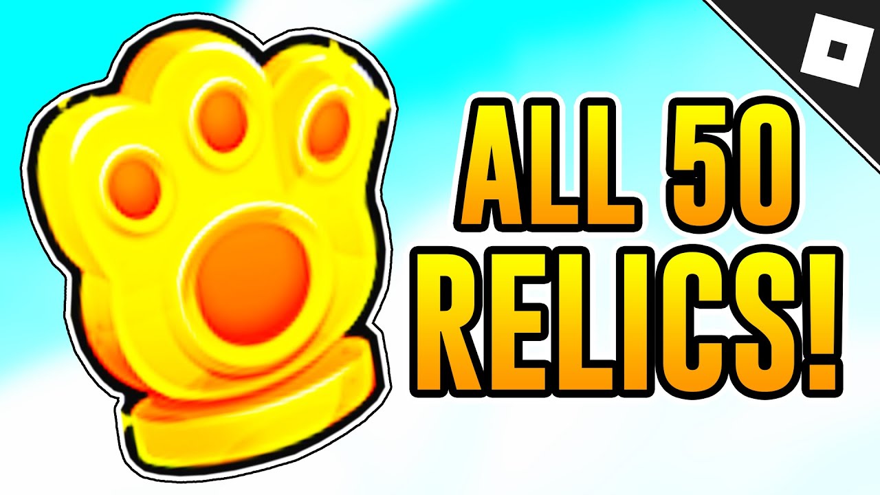 How to get ALL 50 HIDDEN RELICS in PETS GO | Roblox