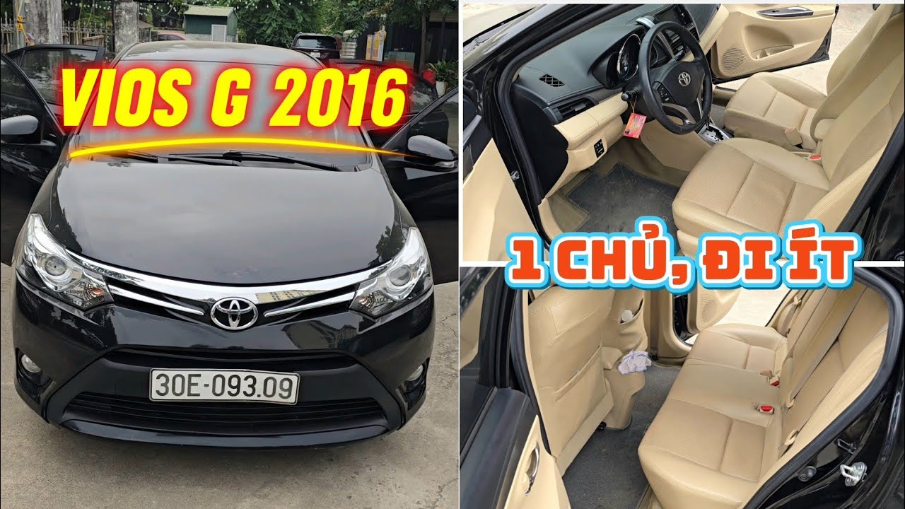 Toyota Vios G model 2017 tư nhân, 1 chủ, 8.4 vạn | Xe đẹp, hàng quốc dân