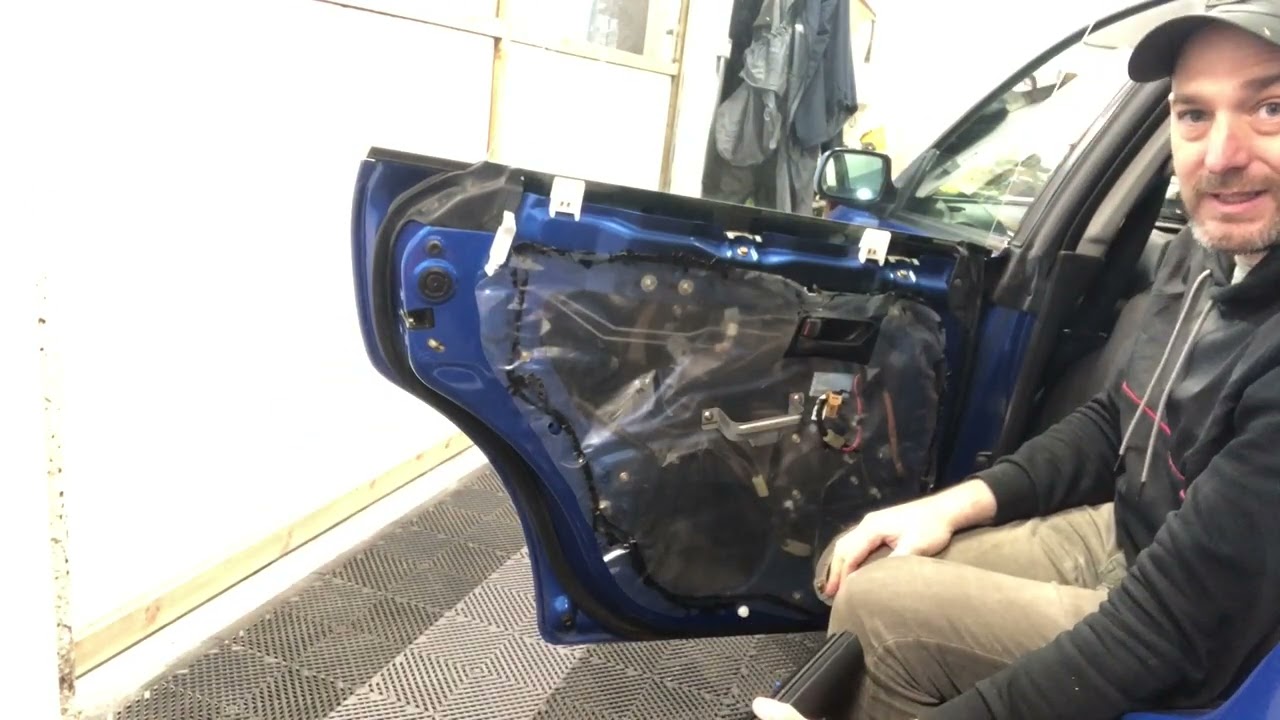 Subaru Impreza Door Panel Removal for window tinting (2002 - 2007)