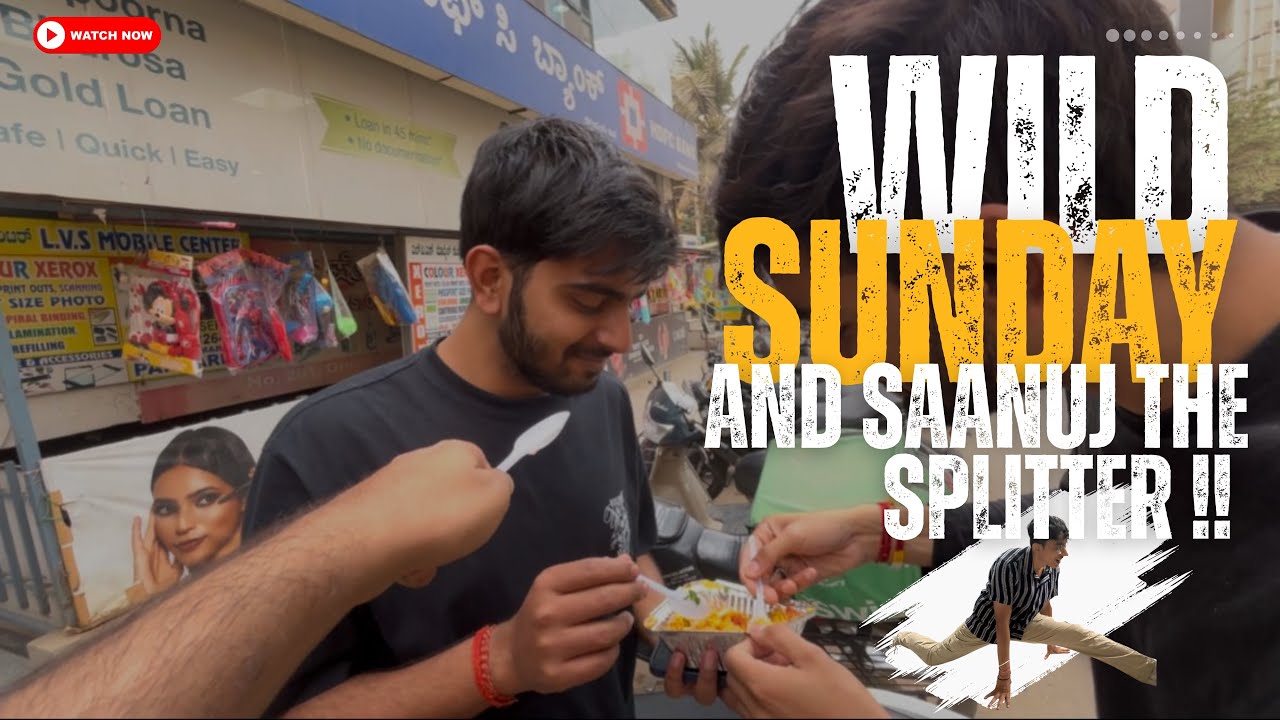 What we eat to burn the fat ! 💪🏻 | Wild Sunday Vlog | Watch till end !🫶🏻 