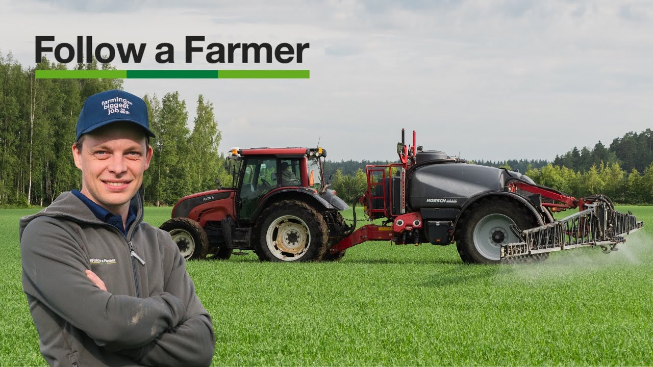 Kemiallista ja mekaanista rikkatorjuntaa - Follow a Farmer, Ilmari Hunsa S3:E4
