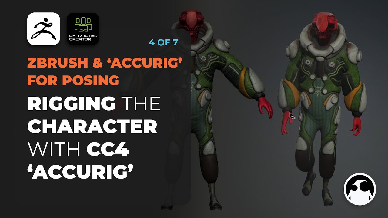 Rigging the Character with CC4 ‘AccuRig’