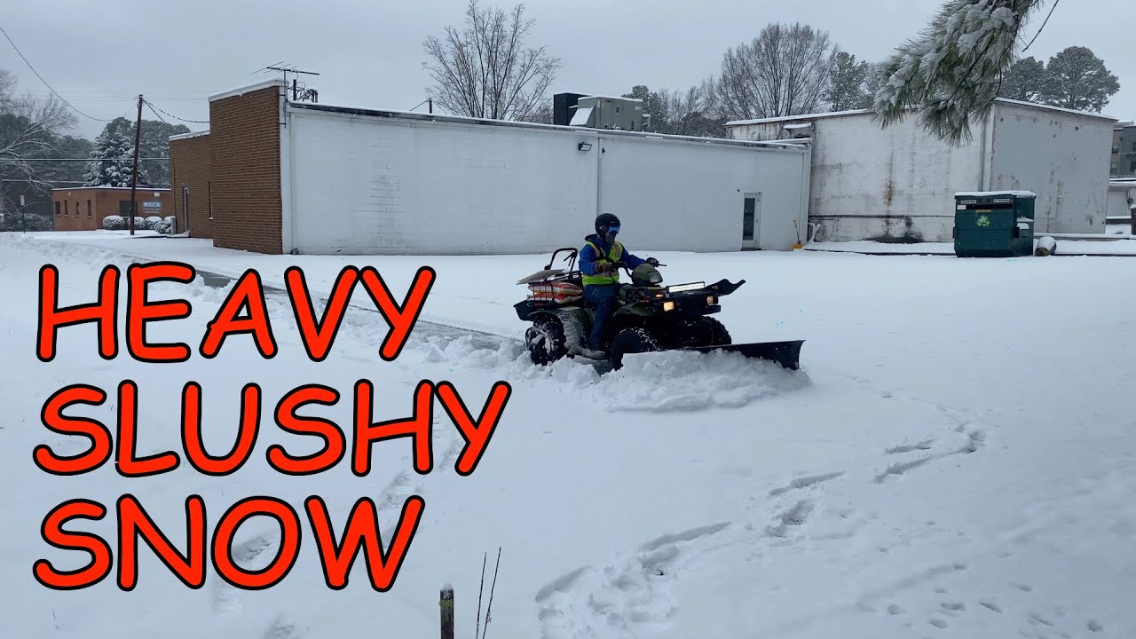Warn ProVantage Plow on a Polaris Sportsman 500