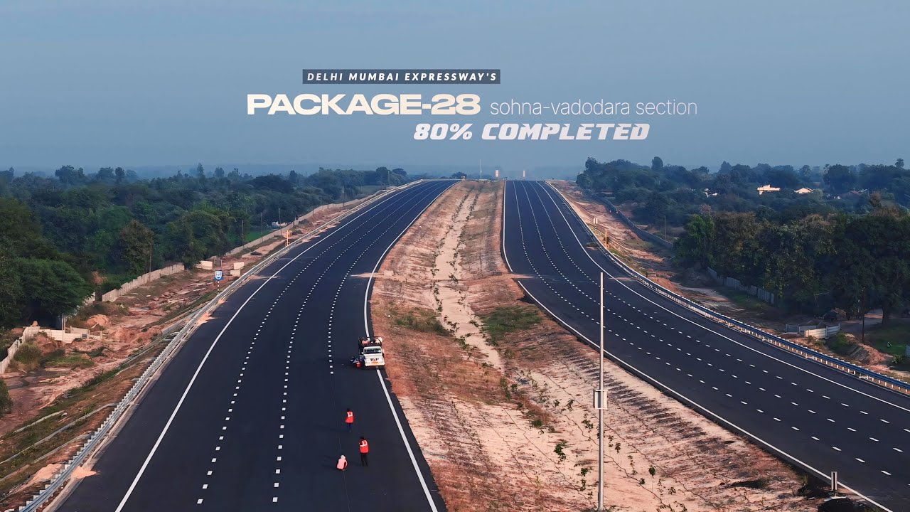 Delhi Mumbai Expressway Progress | After Godhra | Sohna-Vadodara Section Package-28