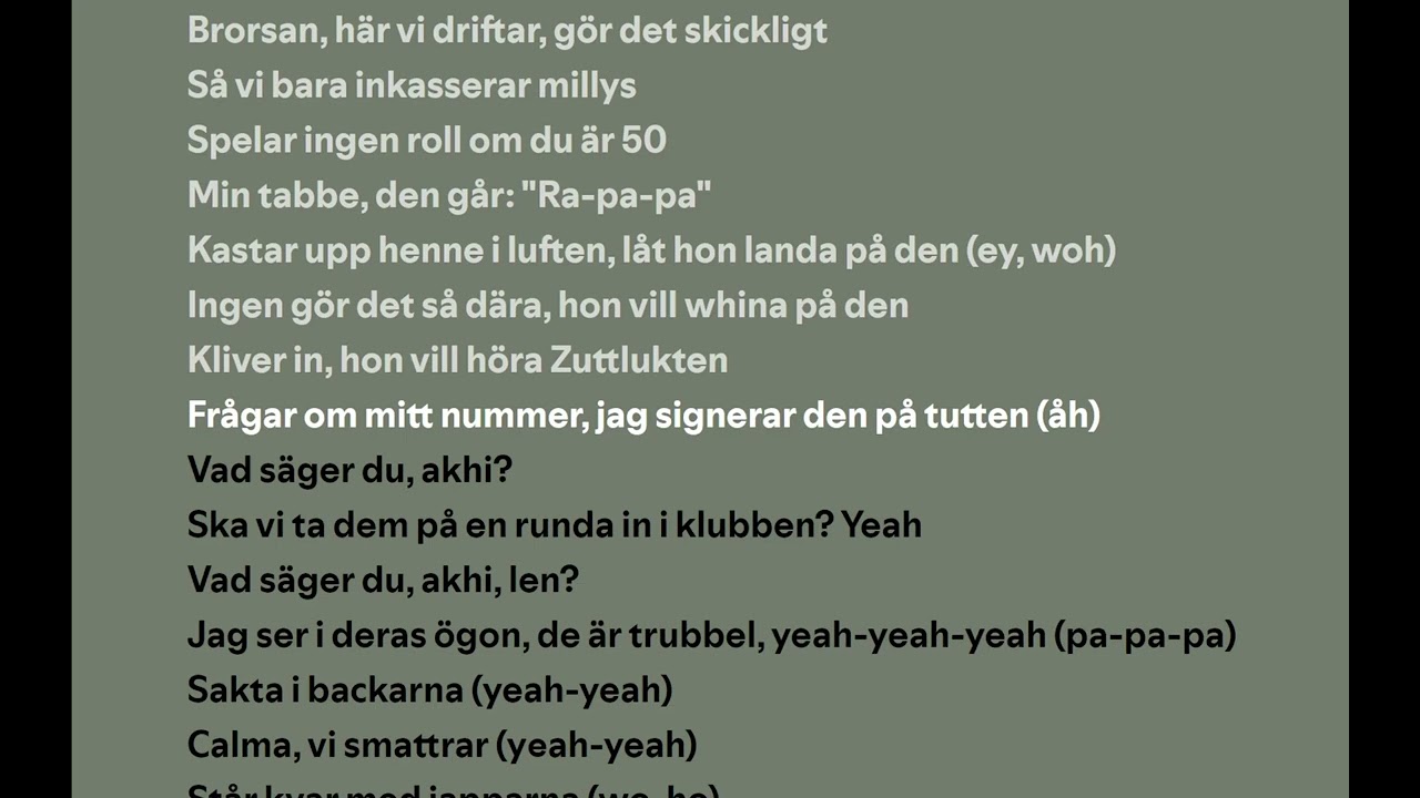 CALMA - Y4ska x Dizzy (Lyrics)