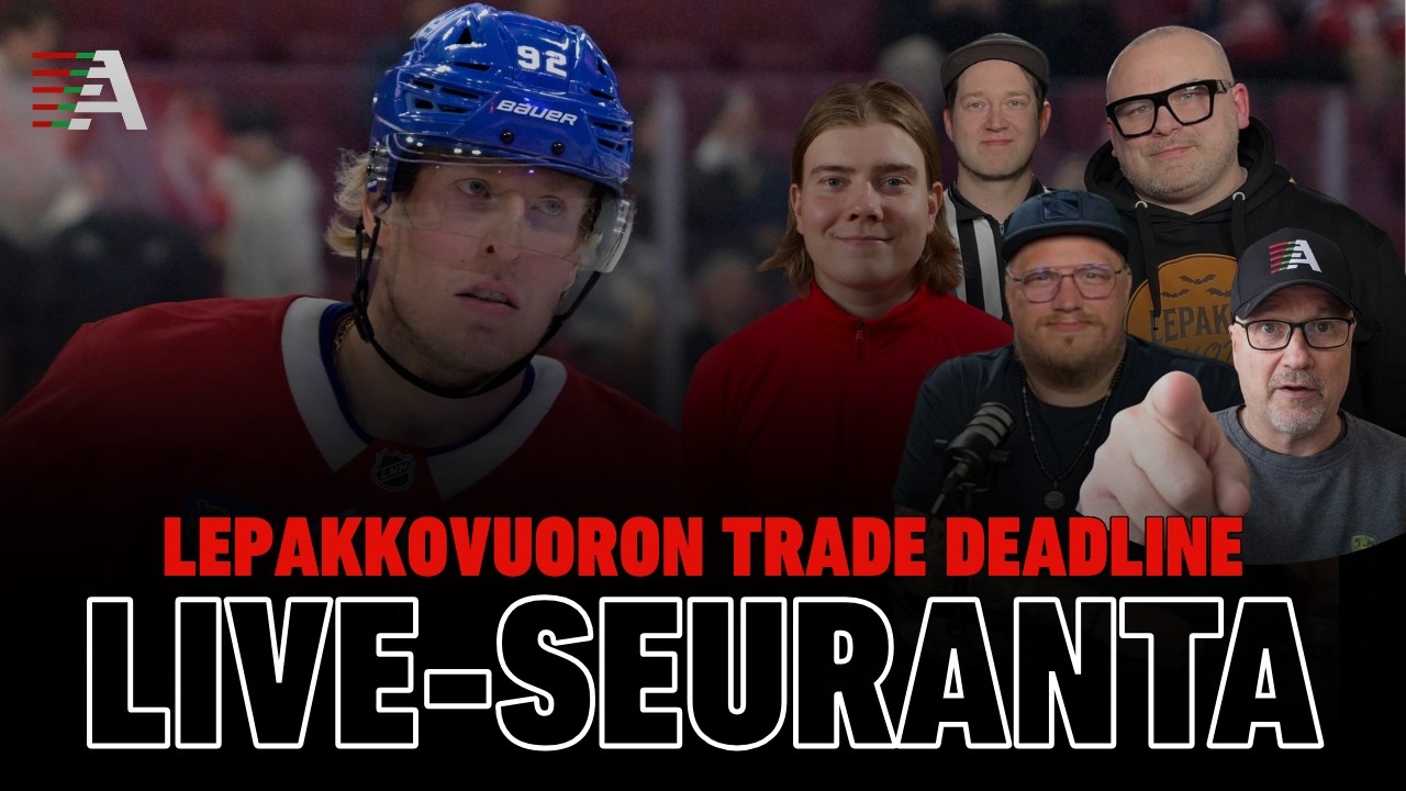 LIVE: Lepakkovuoron NHL Trade Deadline