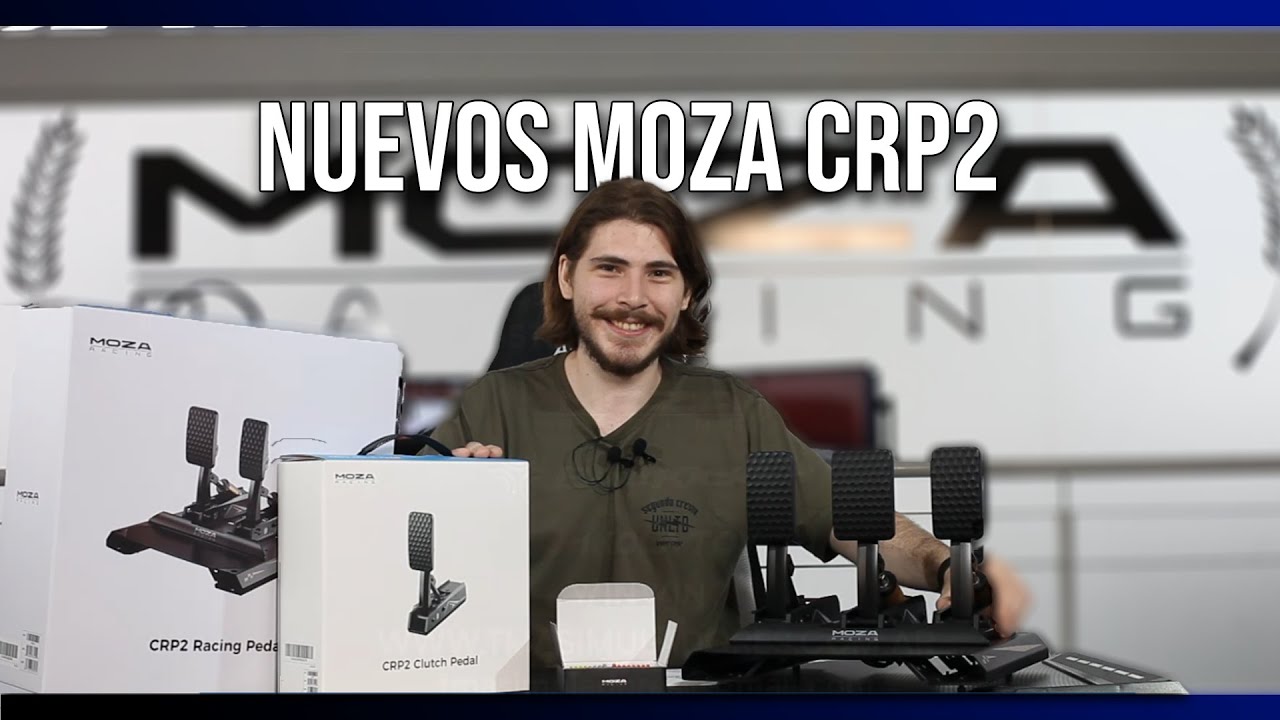 REVIEW PEDALERA MOZA CRP2 - TMA SIMULADORES - MOZA RACING