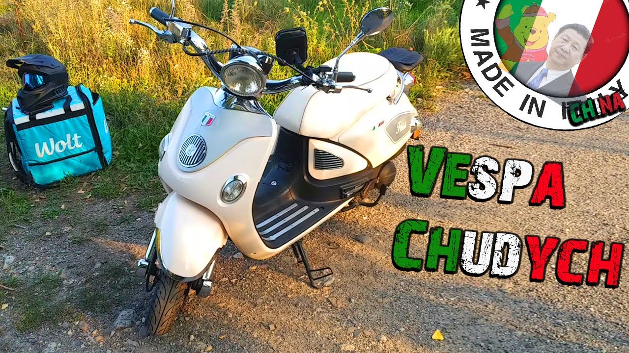 Znen - Levná Vespa pro socky / skútr na rozvoz