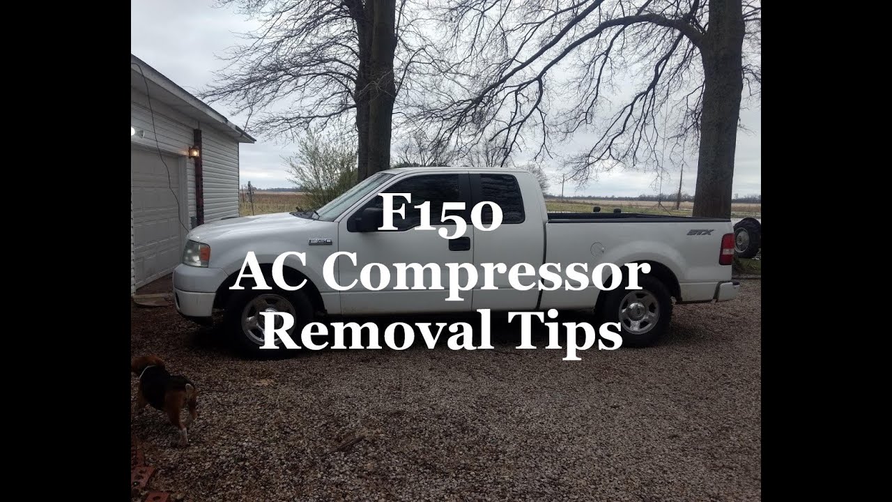 2008 F150 AC Compressor Removal Tips