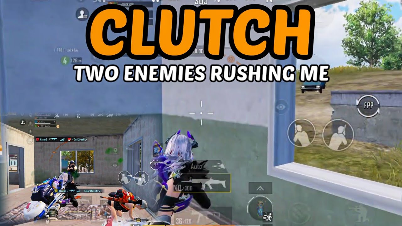 TWO ENEMIES RUSHING ME | STARKLEUNG PUBG MOBILE 4.2