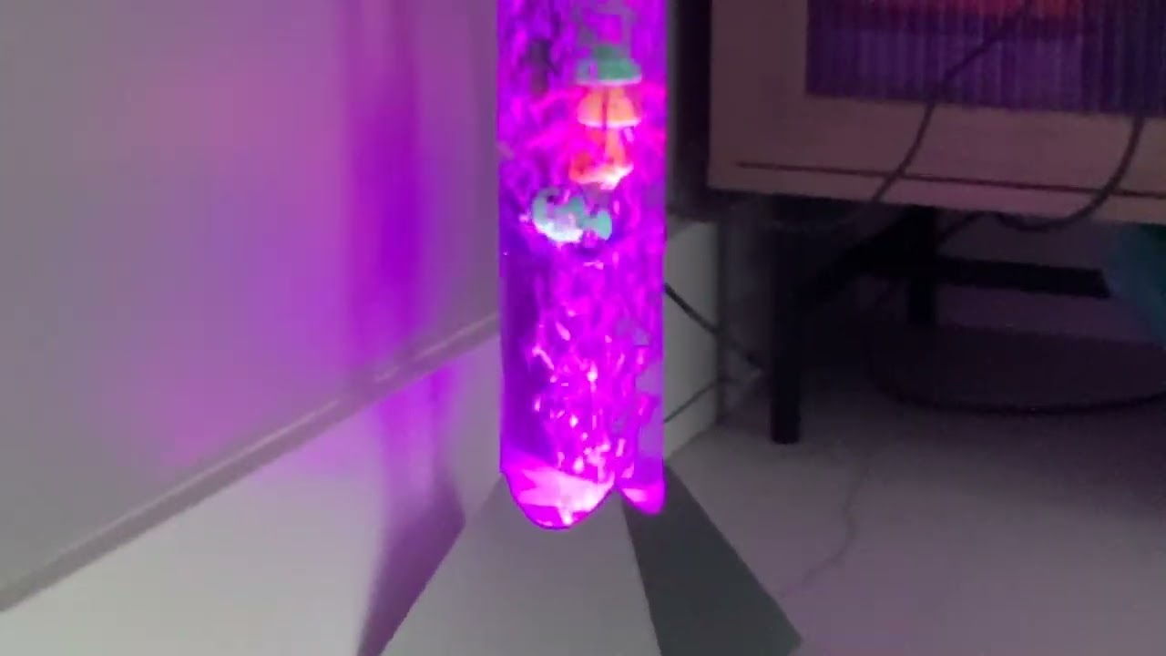 2 minutes and 6 seconds of a column of water