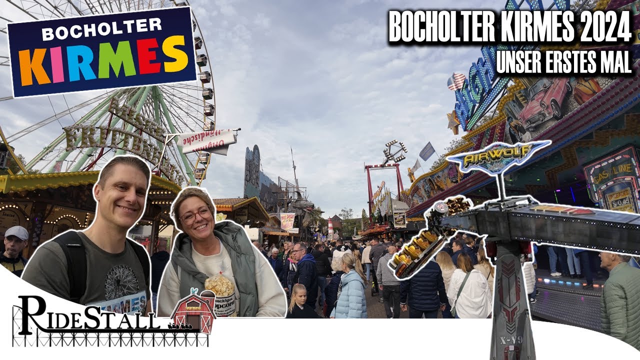 Bocholter Kirmes 2024 - unser erstes Mal auf der wunderschönen Kirmes im Westmünsterland | VLog
