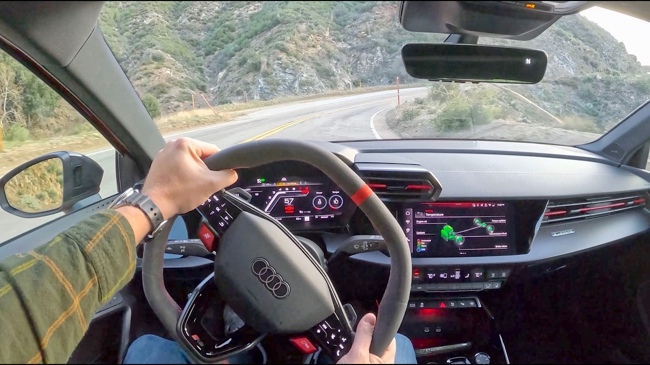 2026 Audi RS3 - POV Test Drive (Binaural Audio)