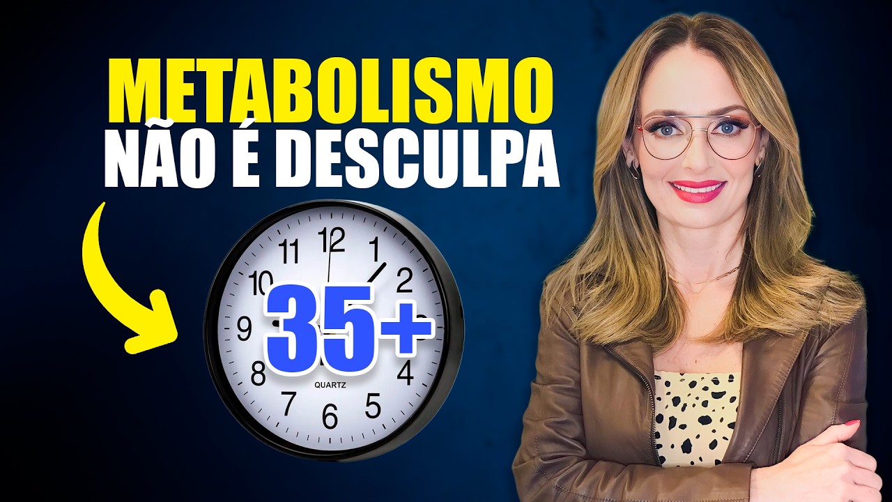 Por que depois dos 35 anos fica MAIS DIFÍCIL EMAGRECER e como resolver