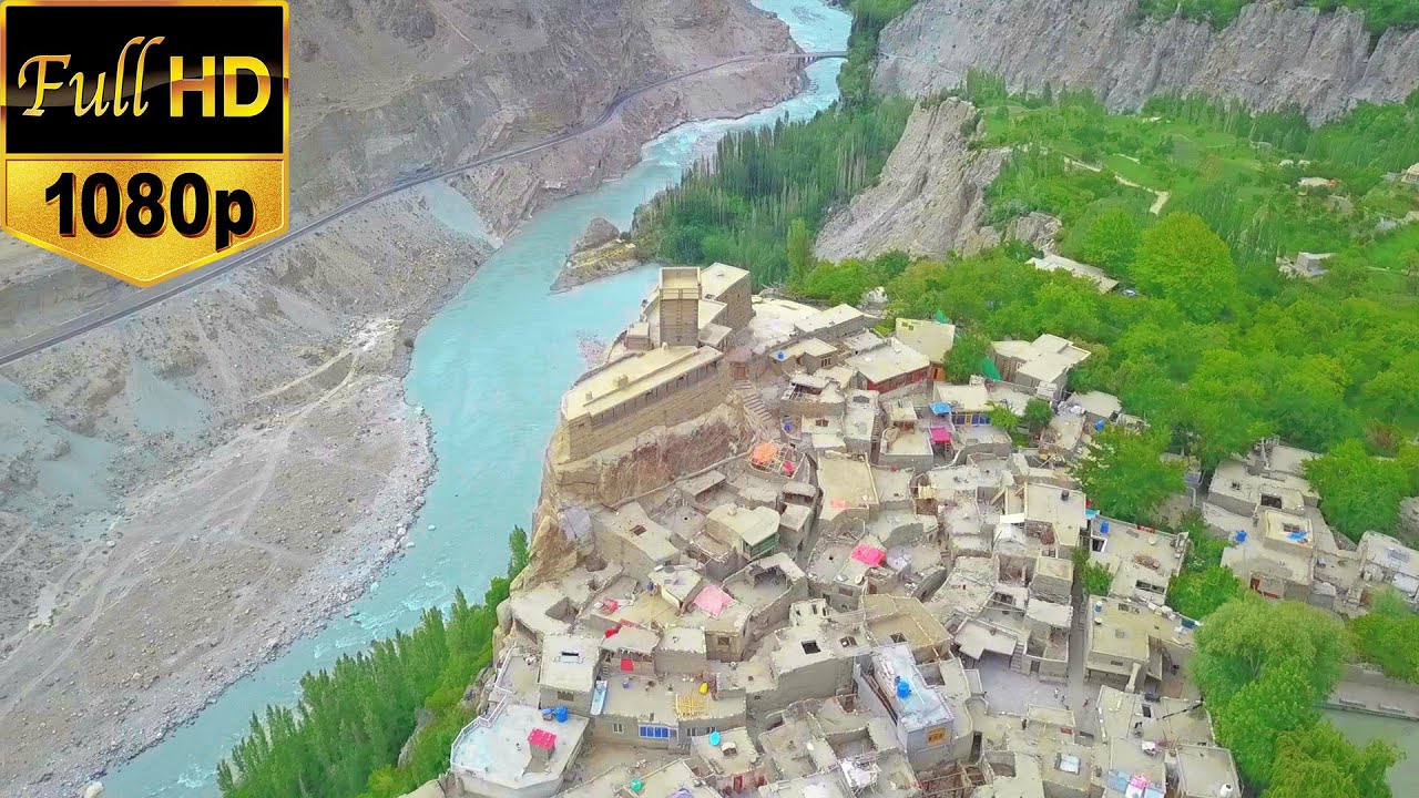 Full HD Drone Footage | Altit Fort Hunza,Pakistan  | Gilgit Baltistan