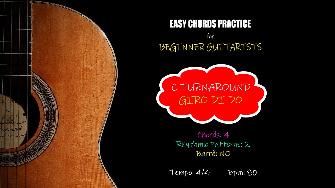 C turnaround - Giro armonico di DO