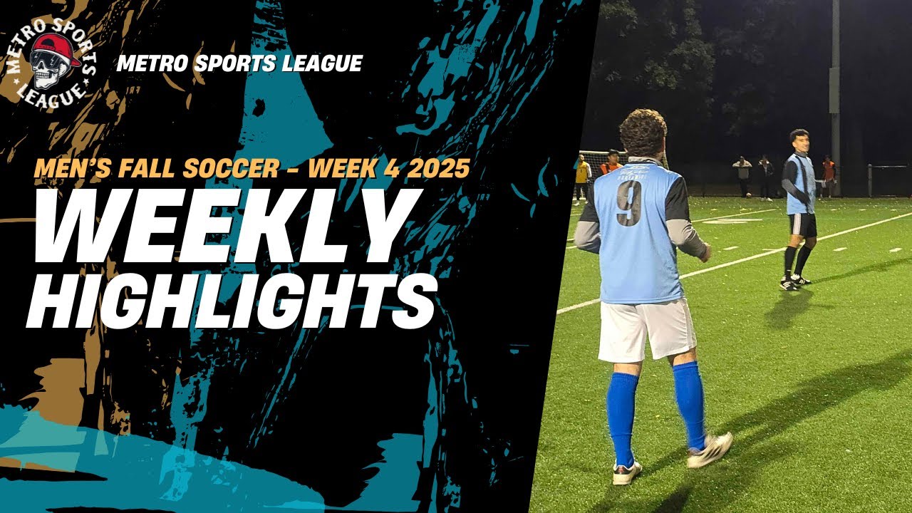 Men's Fall Outdoor Soccer 2025 - Week 4 Game Highlights