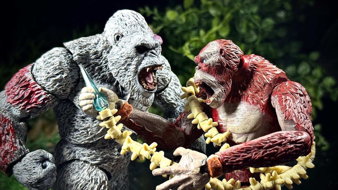 ARES vs SKAR KING STOP MOTION FIGHT!