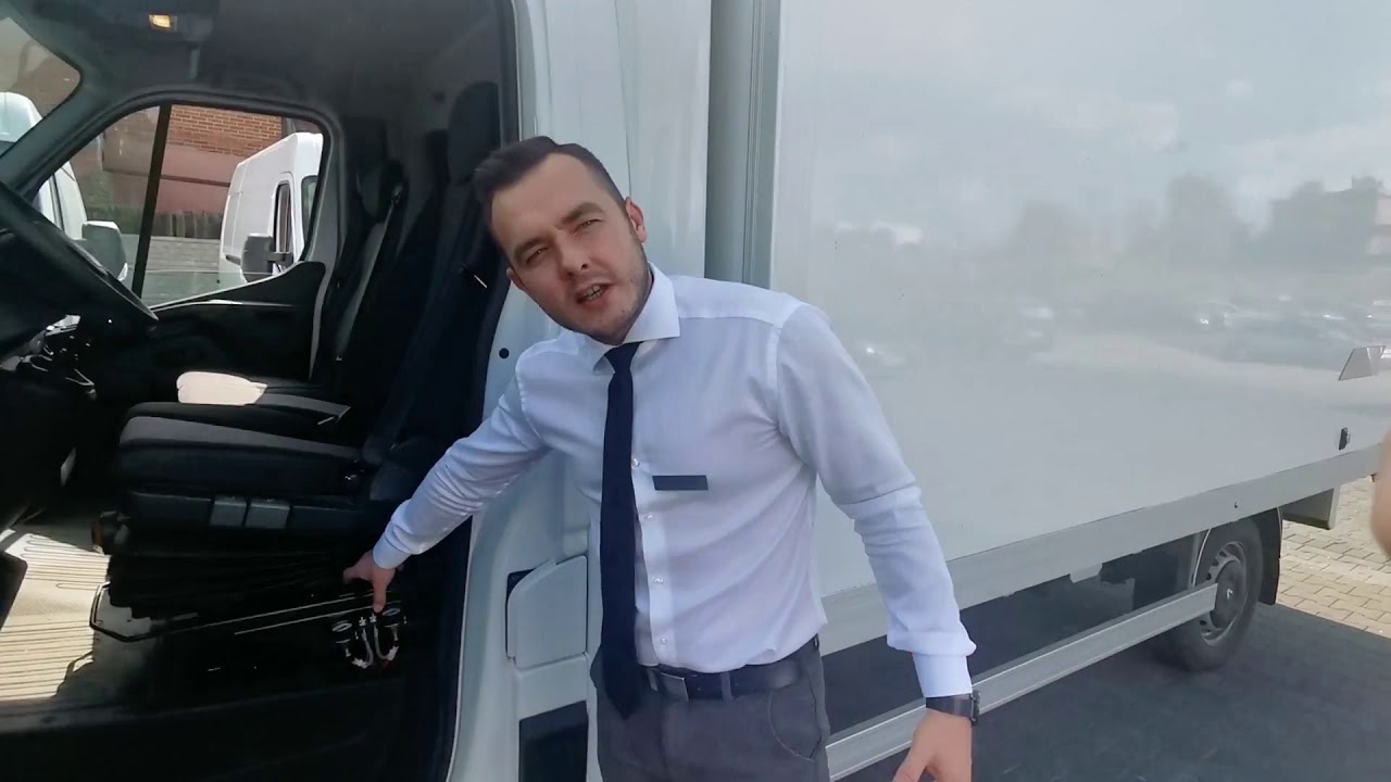 Prezentacja - Renault Master 2019, 2.3 dCi 170KM podwozie L3 z kontenerem