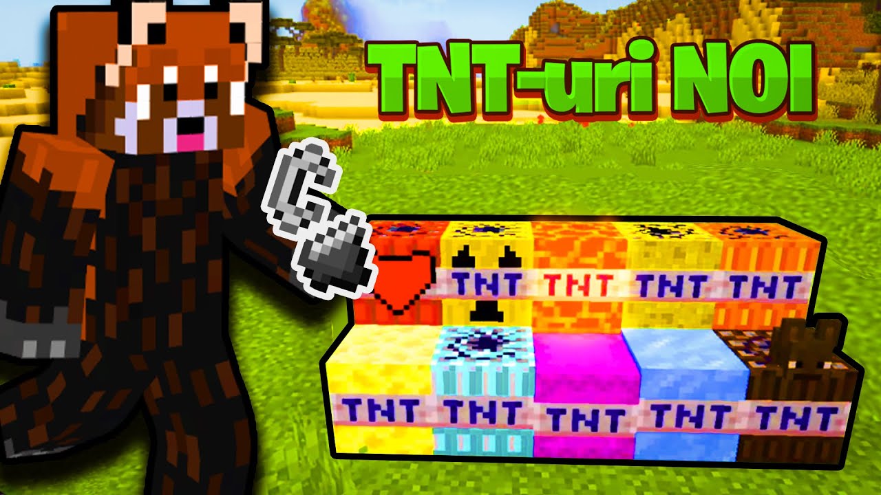INCERC TNT-uri NOI Foarte Ciudate! *TNT Liliac, TNT Shulker*