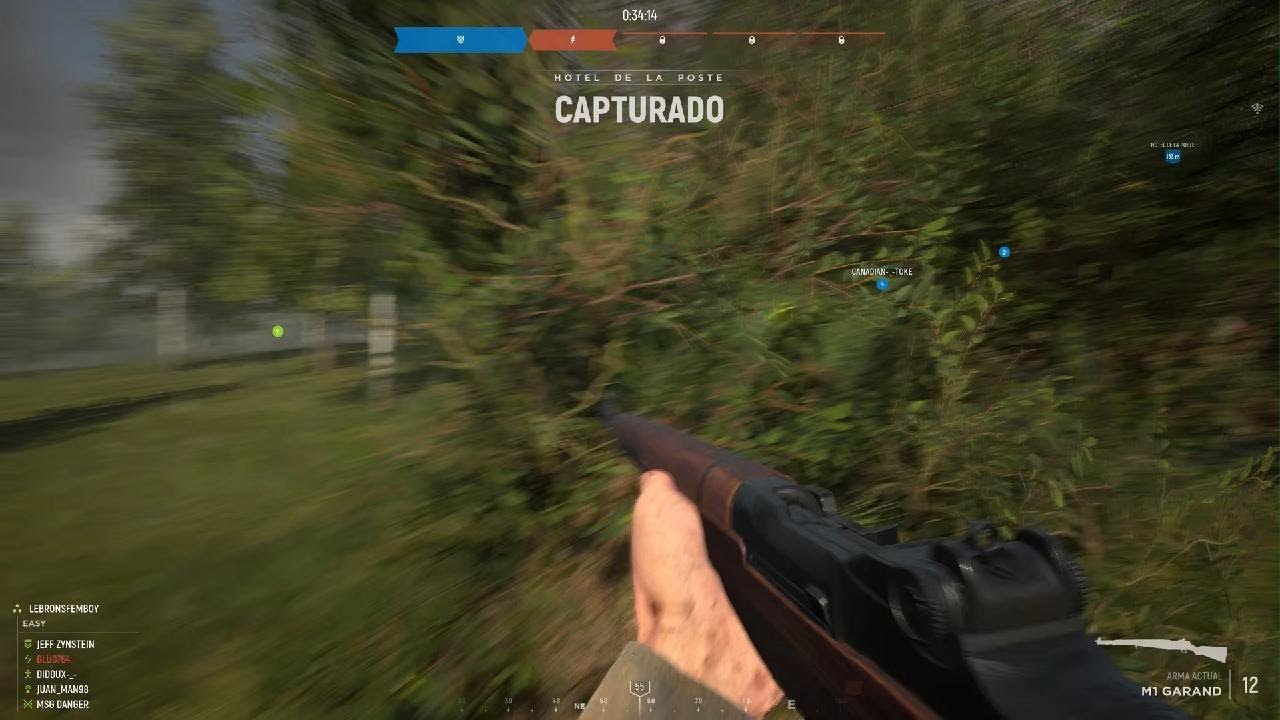 Hell Let Loose M1 Garand Vs Enemy Garrison