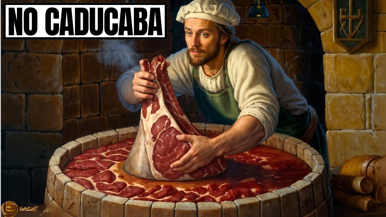 ¿Cómo las Cocinas Medievales Conservaban la CARNE sin Refrigeración?