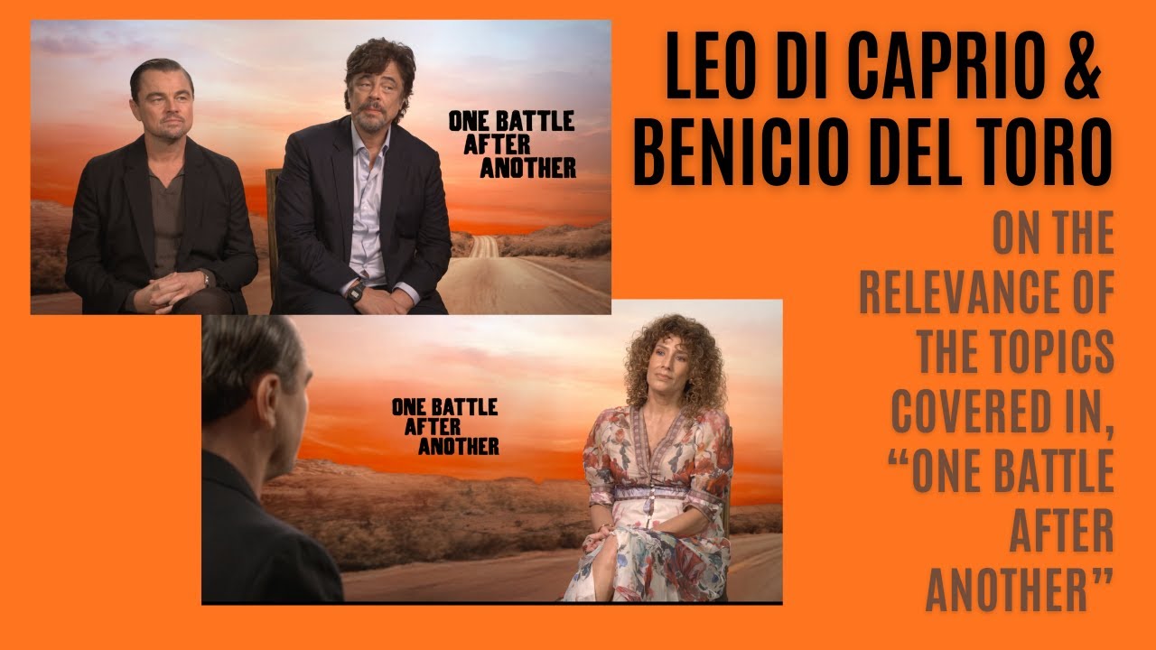 Лео Ди Каприо и Бенисио Дель Торор об актуальности тем в фильме «Одна битва за другой»