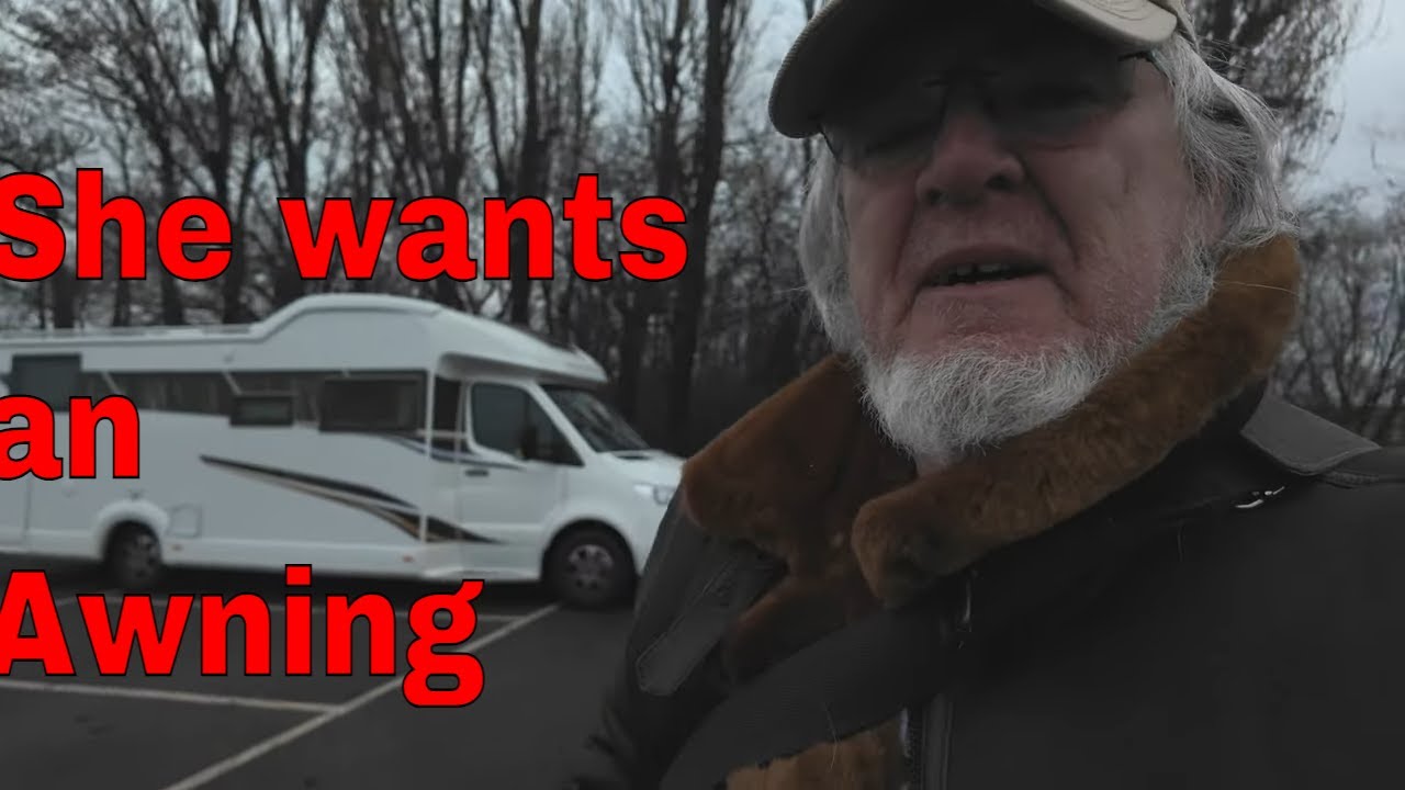 Taking the TM to get an awning