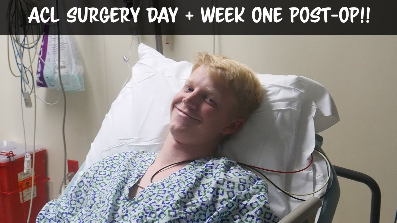 My ACL/Meniscus Recovery: Surgery Day and Week 1